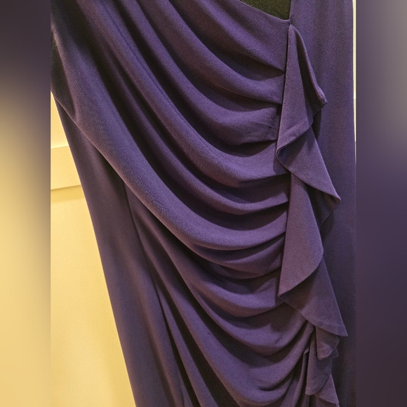 Purple Cocktail Dress - Picture 3 of 3